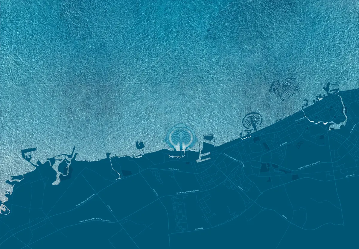 Palm Jebel Ali Location